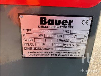 BAUER GFS-90 112 kVA (Unused) - Elektrisk generator: bilde 5