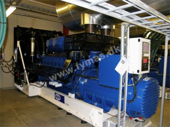 FG Wilson 1 units x 1760 kW / 2200 kVA - Low hours! - Elektrisk generator