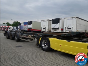 Renders X-Steering Liftachse / NL Trailer - Container-transport/ Vekselflak semitrailer