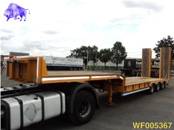 DESOT TE HUUR / FOR RENT ONLY / LOCATION Low-bed - Lavloader semitrailer