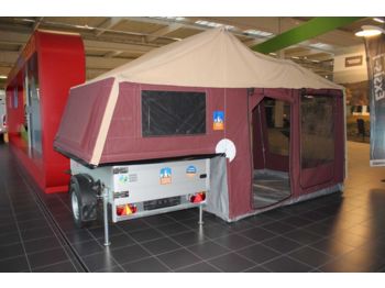 Traildog ZeltAnhänger gebremst 3DOG camping  - Campingvogn