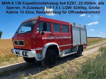 MAN VW 8.136 4x4 Expeditionsfahrzeug H-Zulassung  - Bobil