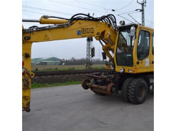 2007 Liebherr A900C-ZW LITRONIC Wheeled Excavator, Rail Road Equipped, CV, Piped, Aux. Piping c/w 3 Piece Boom, Auto Lube - WLHZ0729JZK035487 - Hjulgraver