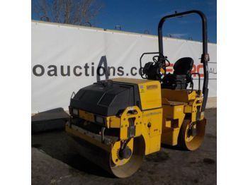 2007 Dynapac CC12-II Double Drum Vibrating Roller c/w Roll Bar (EPA Approved) - 60119718 - Vibroplate