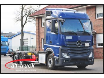 Mercedes-Benz 2543 L, 1 Vorbesitzer, LBW, TÜV 02/2019  - Container-transport/ Vekselflak lastebil