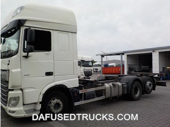 Container-transport/ Vekselflak lastebil DAF FAR XF480: bilde 1
