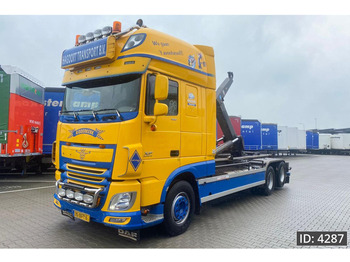 DAF XF 460 Day Cab, Euro 6, / 6x2 / Automatic / 25Ton VDL Hooklift / Haakarm / Abrollkipper / Lift Axle - Container-transport/ Vekselflak lastebil: bilde 1
