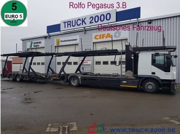 Transporter lastebil Iveco Stralis 420 Rolfo Pegasus Komplett Zug 8-10 PKW: bilde 1