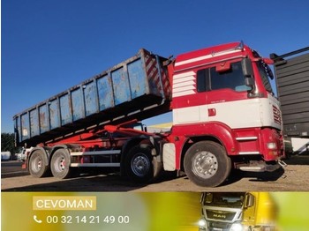 Krokbil MAN TGA 37.440 8x4 Containerhaaksysteem / container euro4: bilde 1