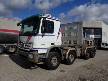 Container-transport/ Vekselflak lastebil Mercedes-Benz 3244: bilde 1