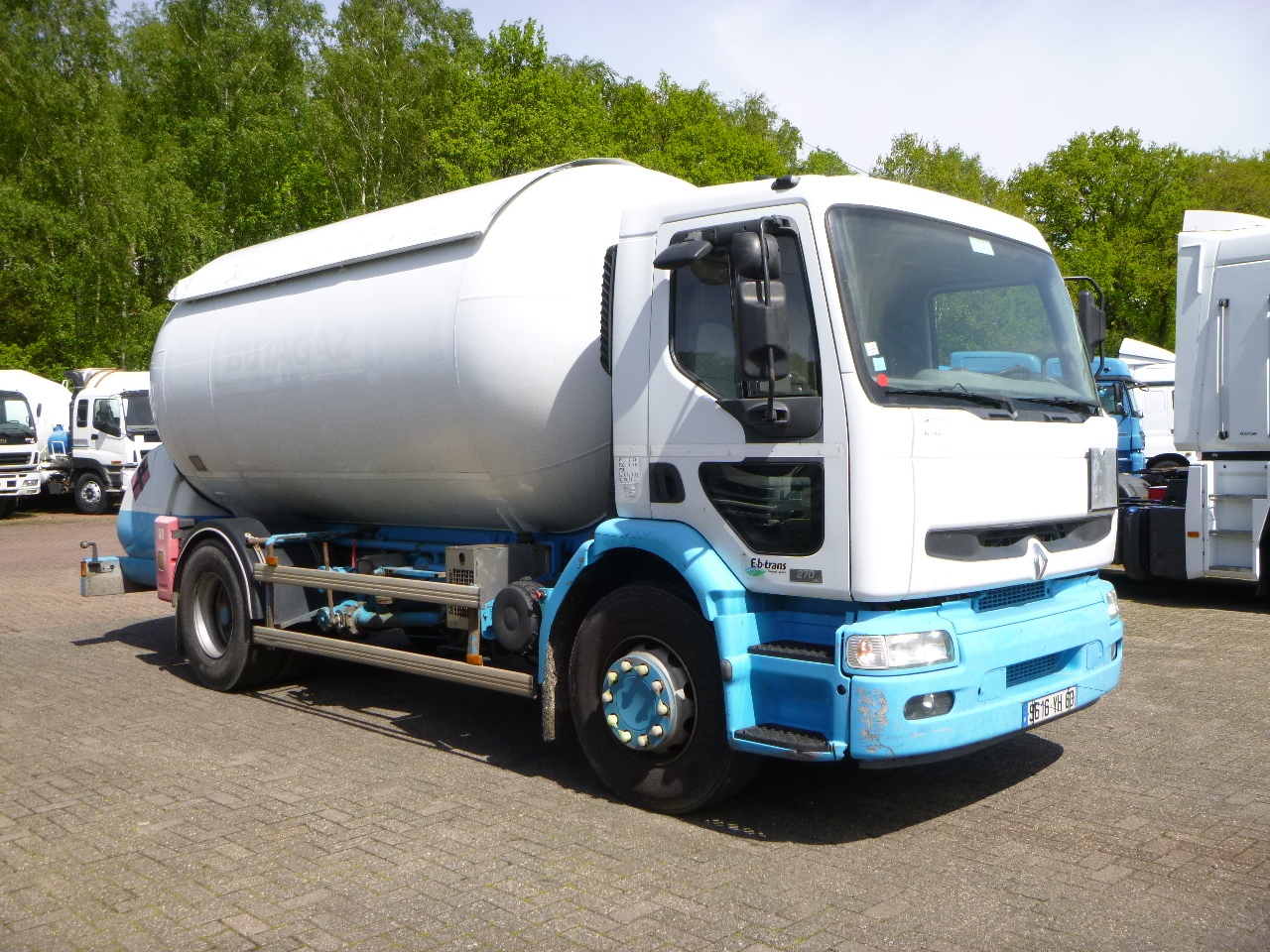 Tankbil for transport av LPG Renault Premium 270.19 4x2 gas tank 19.7 m3: bilde 2