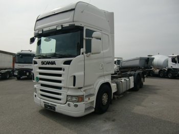Container-transport/ Vekselflak lastebil Scania 6x2 BDF, Ladebordwand, E4 Halbautomatik: bilde 1
