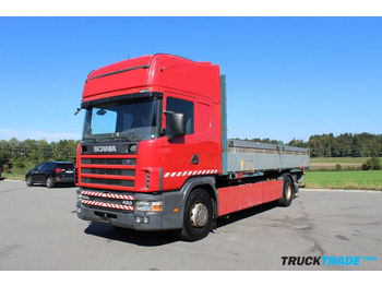 Container-transport/ Vekselflak lastebil Scania R124 LB 4x2: bilde 1