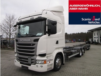 Container-transport/ Vekselflak lastebil Scania R410LB6X2MLB incl. Trailer: bilde 1