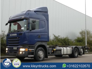 Container-transport/ Vekselflak lastebil Scania R410 highline 6x2 mnb ret: bilde 1
