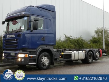 Container-transport/ Vekselflak lastebil Scania R410 hl retarder wb 490: bilde 1