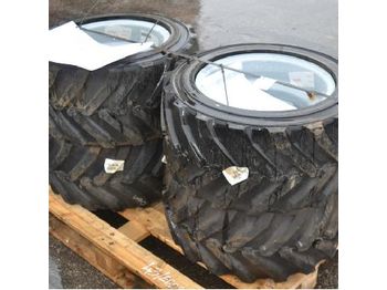  Tyres to suit Genie Lift (4 of) c/w Rims - Dekk