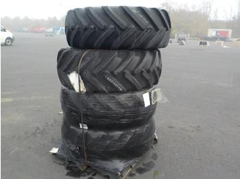  Unused Alliance 17.5L R24 Tyres with Rims (4 of) - Dekk