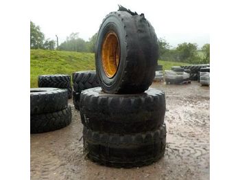 20.5R25 Tyre & Rim to suit Case 721D Wheeled Loader (3 of) - 5989-1 - Dekk og felger