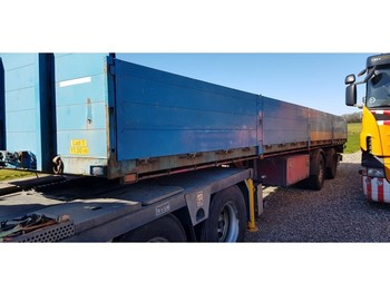 Dapa 2 akslet trailer 11,00 meter til krantrækker - Åpen semitrailer