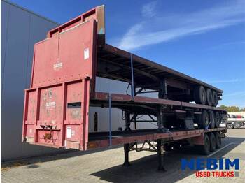 Flandria OPL 3 39 T - Drum brakes - € 10.800,- Complete stack of 3 trailers  - Åpen semitrailer