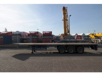 Kromhout FLATBED TRAILER 6,5M EXTENDABLE - Åpen semitrailer