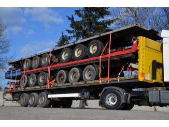 RENDERS SN24 - 5 x semi-trailers - flat beds - PACKAGE - Åpen semitrailer