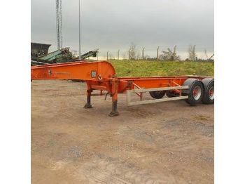  SDC 20FT Tri Axle Skelly Trailer c/w Lift Axle - Chassis semitrailer