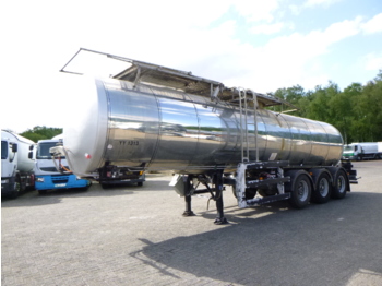 Tanksemi for transport av matvarer Clayton Food tank inox 23.5 m3 / 1 comp + pump: bilde 1