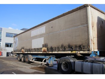 ASCA CONTAINER 40'+45' + CAISSE BACHE - Container-transport/ Vekselflak semitrailer
