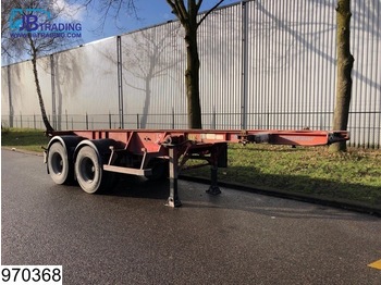 ASCA Container 10 UNITS,     20 FT container chassis, Steel suspension - Container-transport/ Vekselflak semitrailer