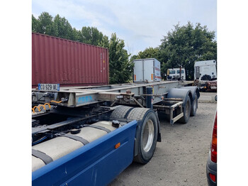 ASCA met doly systeem 20 '' - Container-transport/ Vekselflak semitrailer