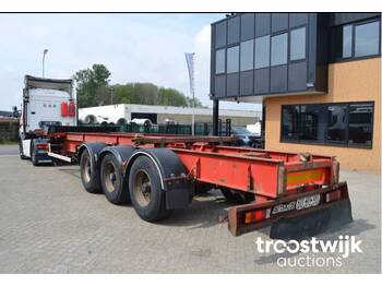 Asca S338221S - Container-transport/ Vekselflak semitrailer