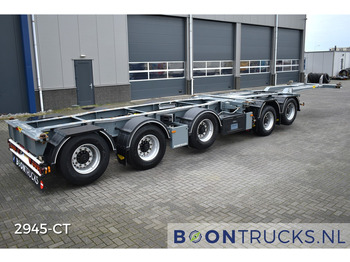 Broshuis 2 CONNECT-5AKCC | 2x20-30-40-45ft HC * 3x STEERING * 4x LIFT AXLE * ADR * NL TRAILER * TOP! - Container-transport/ Vekselflak semitrailer