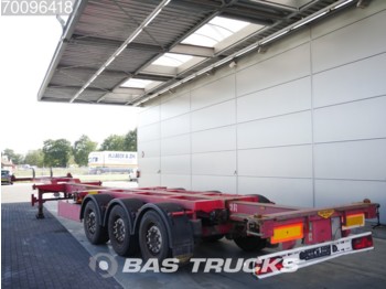 Broshuis 2x Ausziehbar Extending-Multifunctional-Chassis Liftachse - Container-transport/ Vekselflak semitrailer