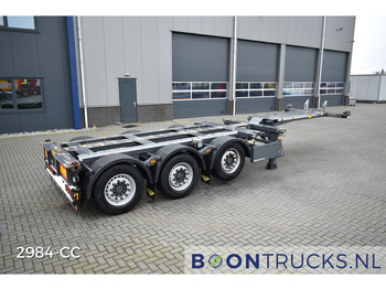 Broshuis 3 UCC-39 | 2x20-30-40-45ft HC * SAF / DISC * 2x EXTENDABLE * TOP! - Container-transport/ Vekselflak semitrailer