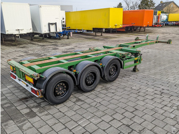 Broshuis 3 UCC-39/45 EU SAF axles - Lift-Axle - Discbrakes - All Connections (O1708) - Container-transport/ Vekselflak semitrailer