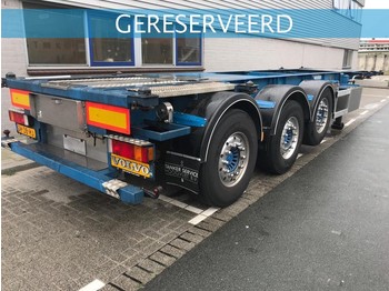Burg 20-30ft ADR containerchassis BPO 12-27 CCXGX - Container-transport/ Vekselflak semitrailer