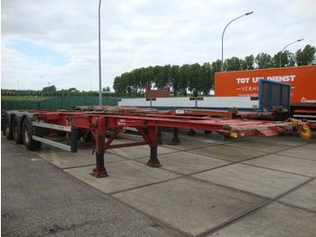 Burg 3asser 2x 20foot 1x 40 foot - Container-transport/ Vekselflak semitrailer
