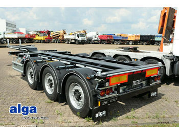 D-TEC FT-LS-S, Flexitrailer, Multi, Container Chassis!  - Container-transport/ Vekselflak semitrailer