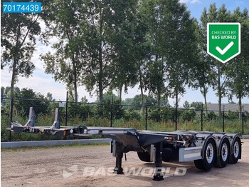 D-Tec FT-LS-S 3 axles Multi-Chassis 45ft. Liftachse - Container-transport/ Vekselflak semitrailer