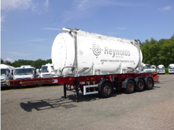 Dennison Container combi trailer 20-30-40-45 ft - Container-transport/ Vekselflak semitrailer