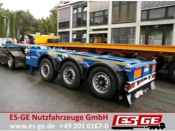 ES-GE 3-Achs-Containerchassis  - Container-transport/ Vekselflak semitrailer