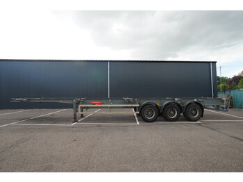 Flandria 3 AXLE CONTAINER TRANSPORT TRAILER - Container-transport/ Vekselflak semitrailer