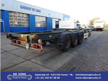 Flandria 40 FT Container Chassis / BPW + Disc / Lift Axle - Container-transport/ Vekselflak semitrailer