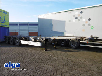Fliegl SDS 380, 2x Liftachse, 2x20,1x30,1x40,verzinkt  - Container-transport/ Vekselflak semitrailer