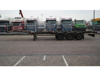 Groenewegen 3 AXLE CONTAINER TRAILER - Container-transport/ Vekselflak semitrailer