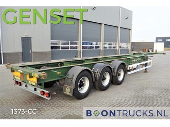 HFR SB24 + GENSET 2011 | 40ft HC * 1041 HOURS * 4460 Kg Netto * - Container-transport/ Vekselflak semitrailer