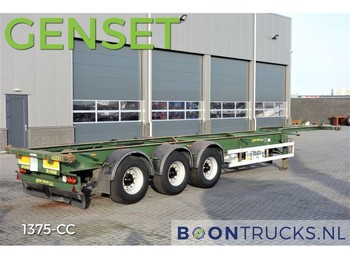 HFR SB24 + GENSET 2011 | 40ft HC * 1187 HOURS * 4460 Kg Netto - Container-transport/ Vekselflak semitrailer