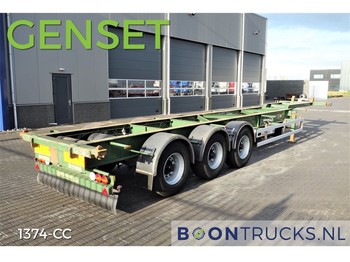 HFR SB24 + GENSET 2011 | 40ft HC * 4460 Kg Netto* - Container-transport/ Vekselflak semitrailer